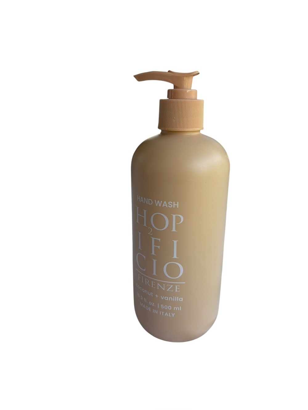 Hopificio Coconut & Vanilla Luxury Hand Soap Limited Run (Made In Italy) 500 mL.